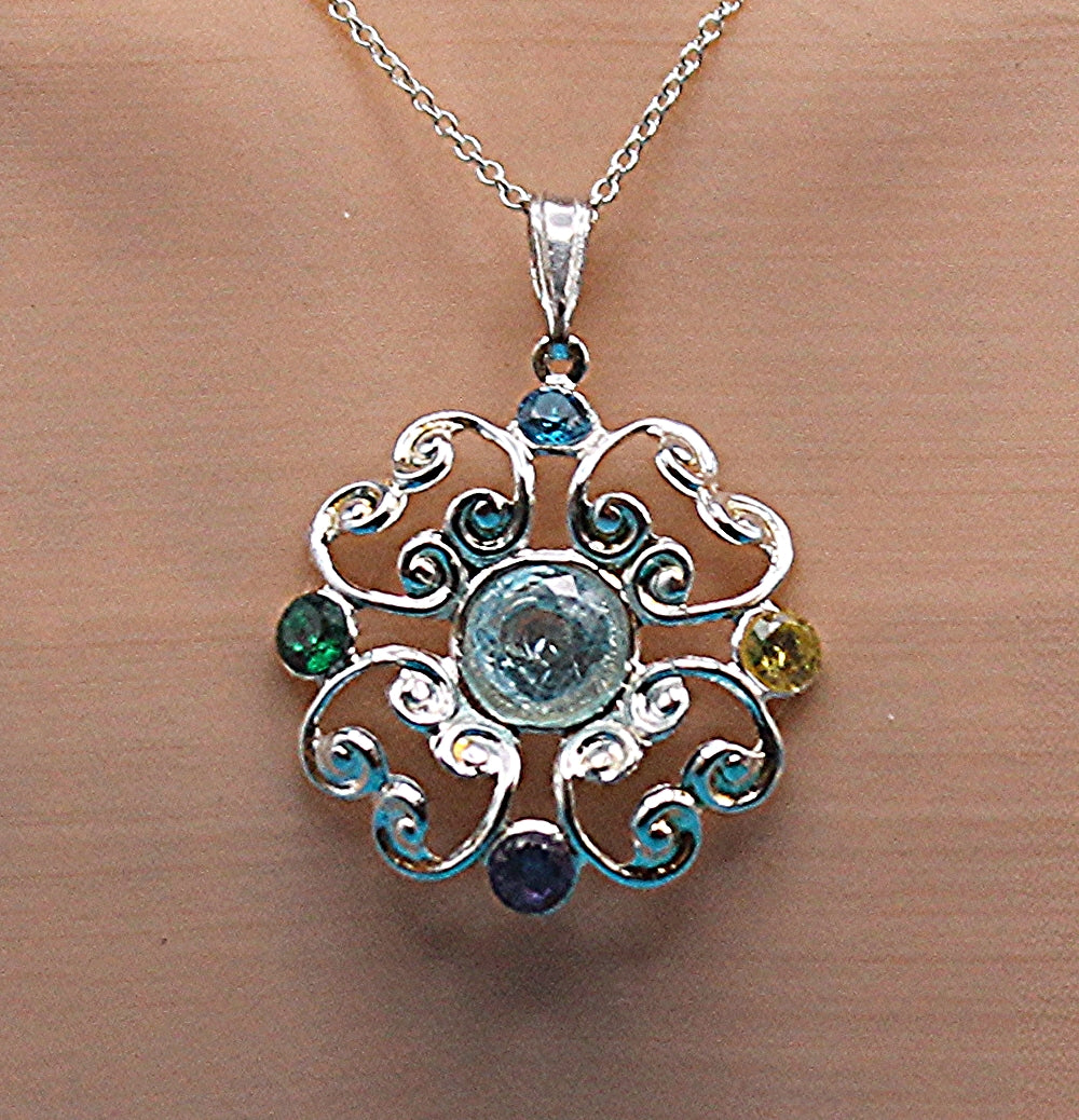 Fancy Flower Necklace