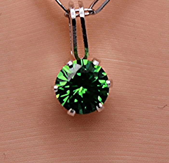 Green Emerald Necklace