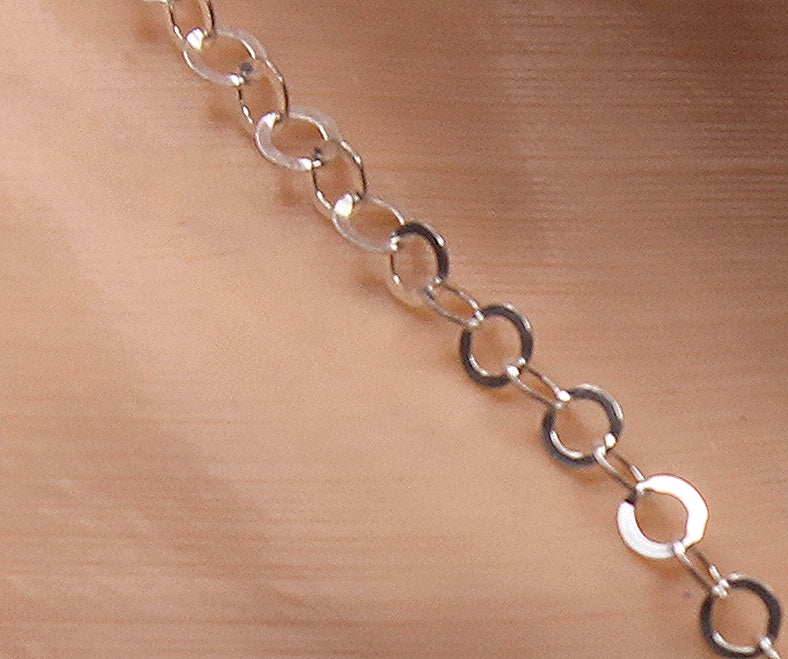 White Crystal Teardrop Necklace