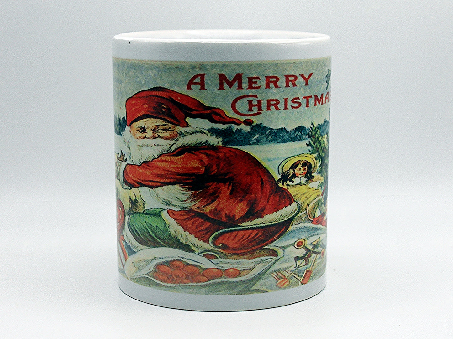 Children and Santa Claus Mug