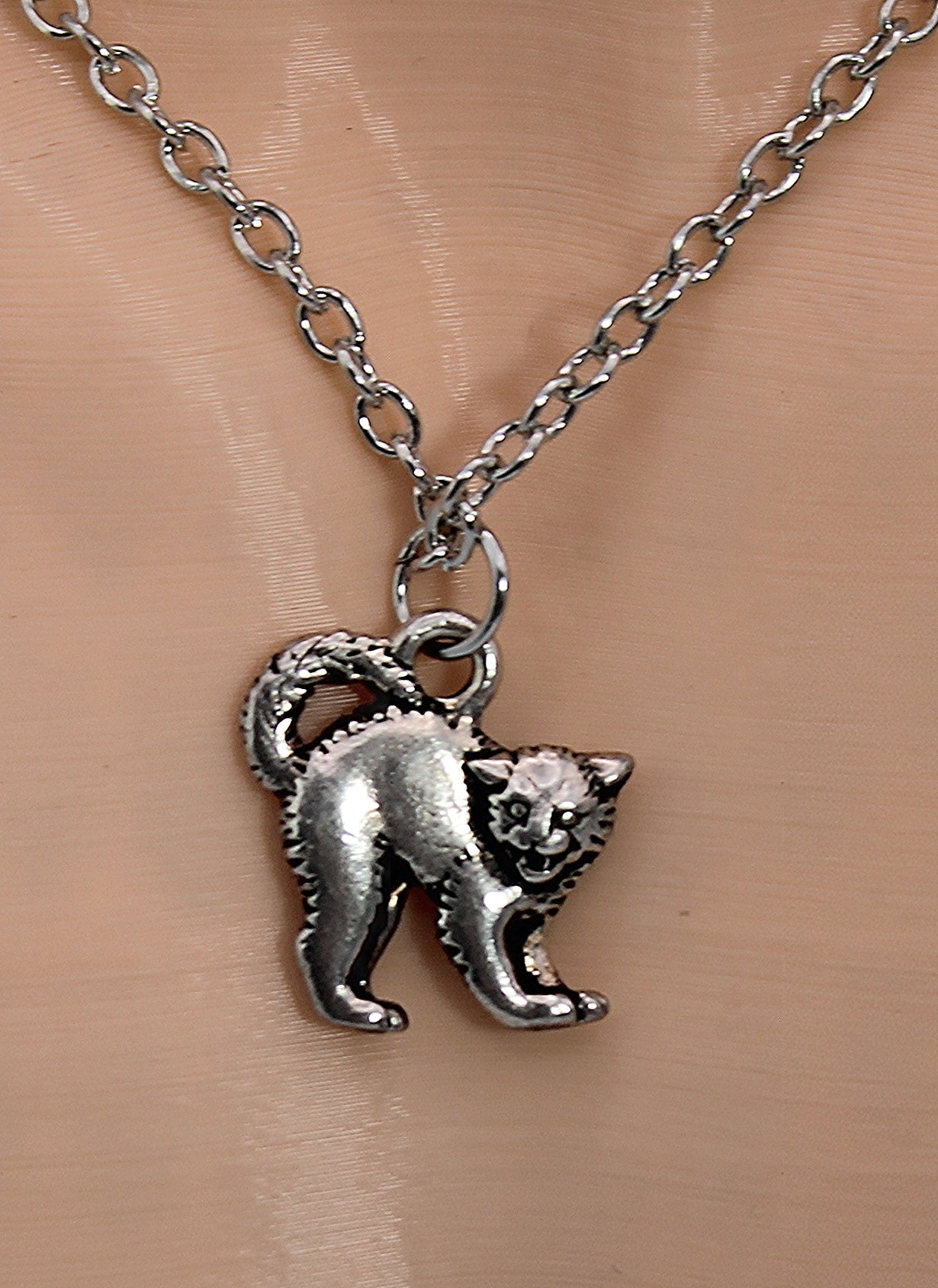Halloween Cat Pendant