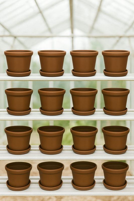 Brown Plant Pots