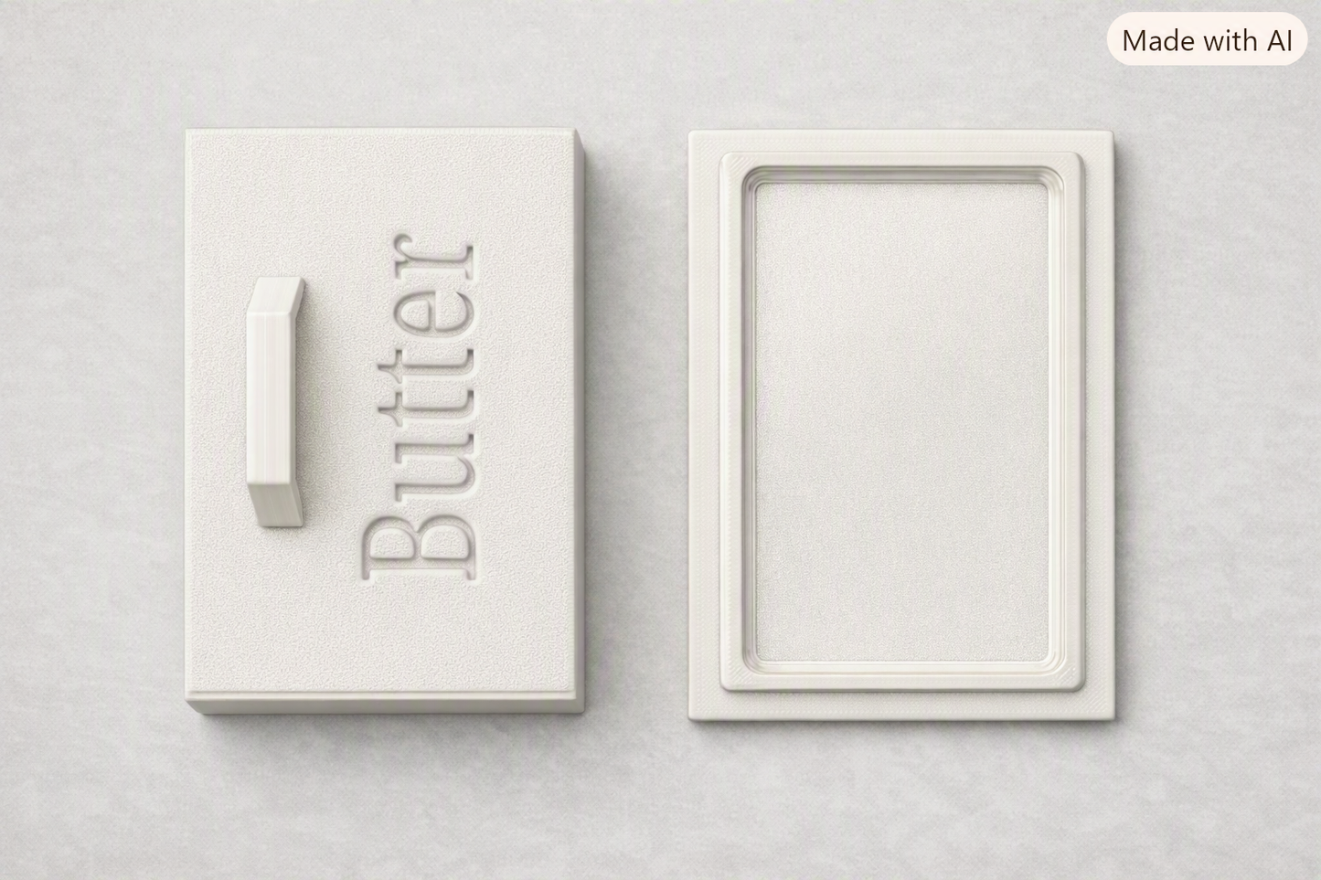 Butter Dish With Lid