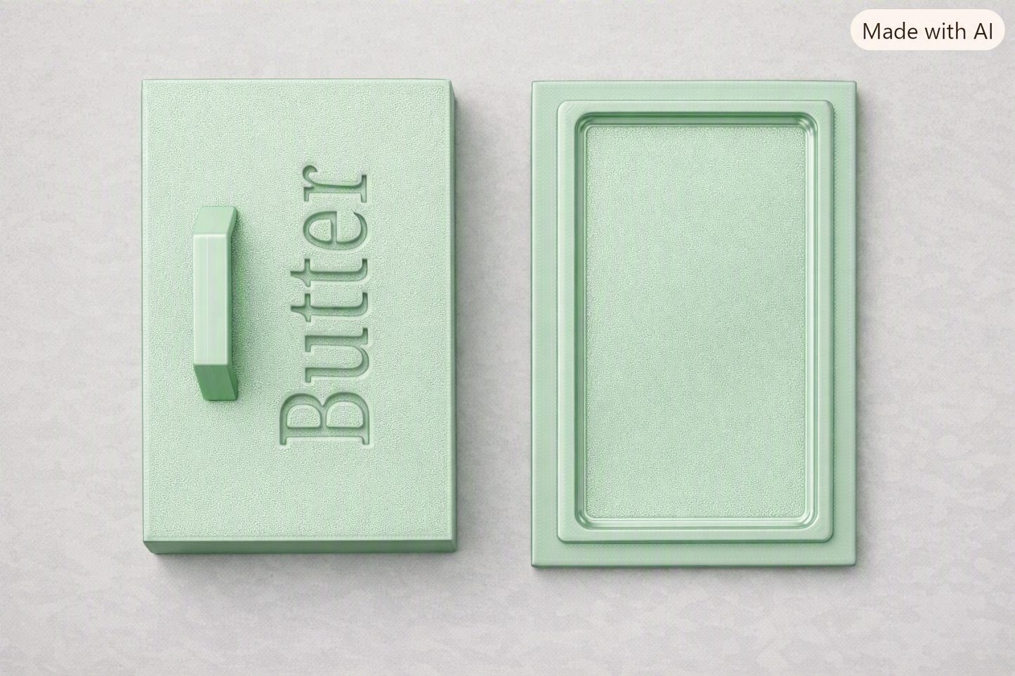 Butter Dish With Lid