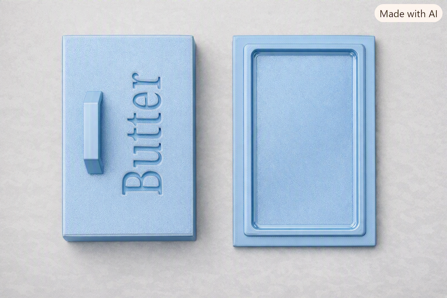 Butter Dish With Lid
