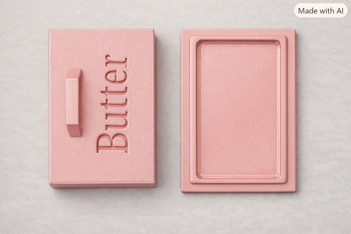 Butter Dish With Lid