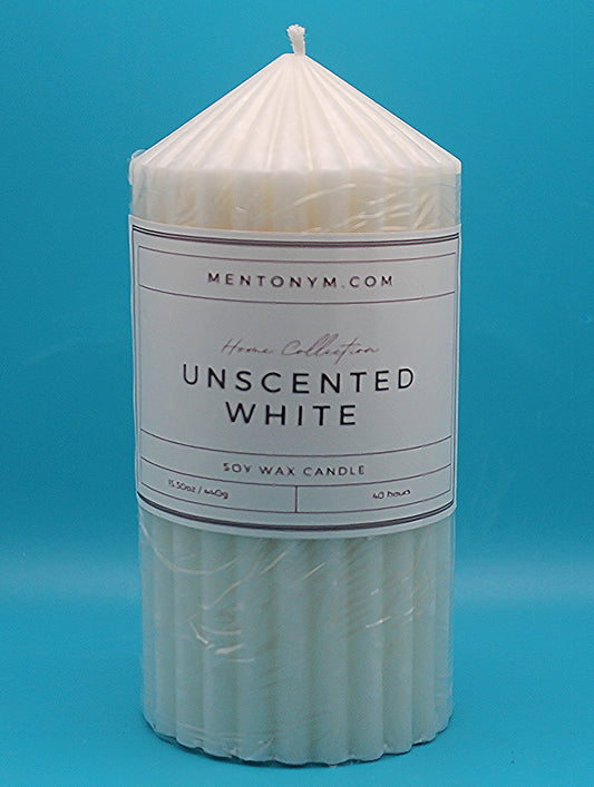 Unscented White Rib Cone