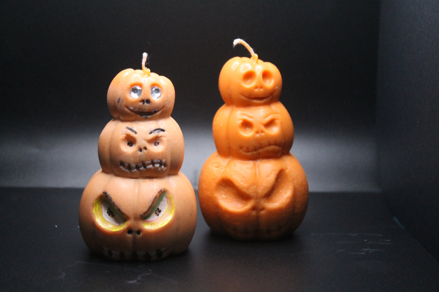 3D Halloween Pumpkin Candle