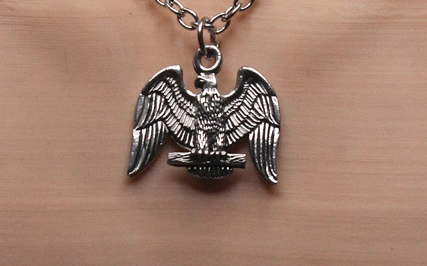 The Patriotic Eagle Necklace