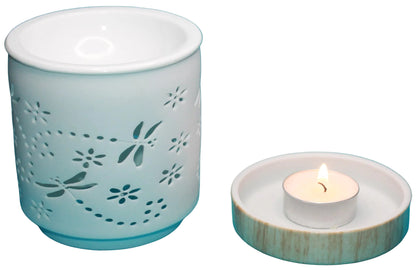 Dragonfly Matte Ceramic Warmer