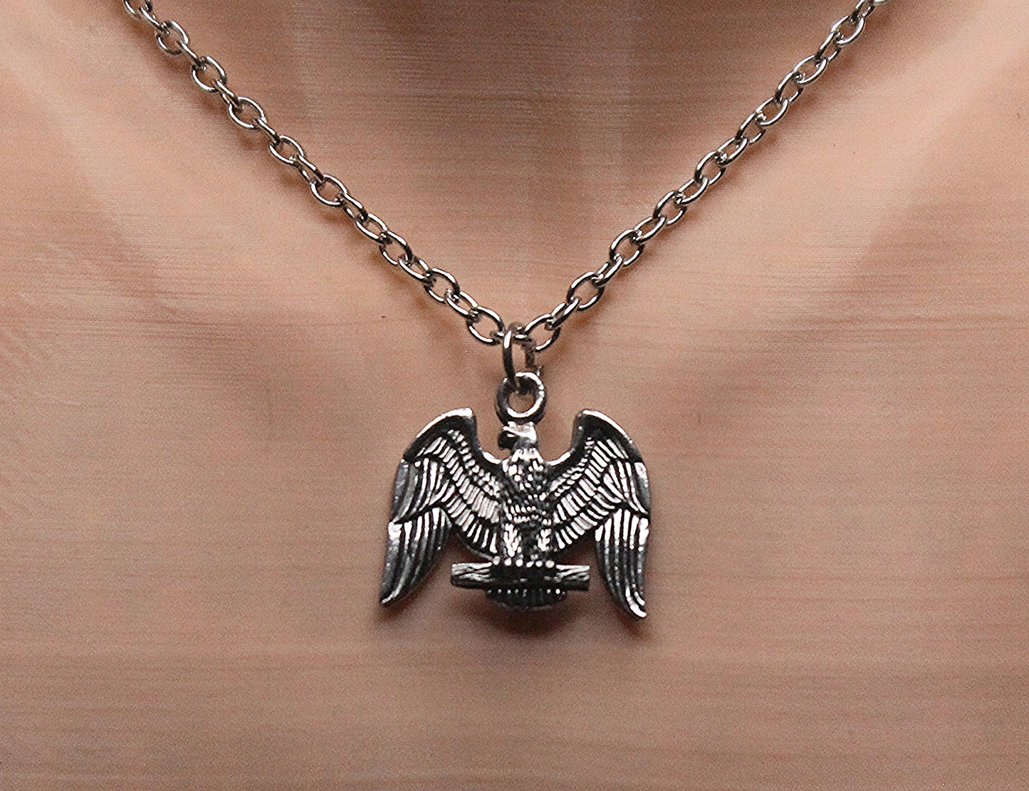 The Patriotic Eagle Necklace