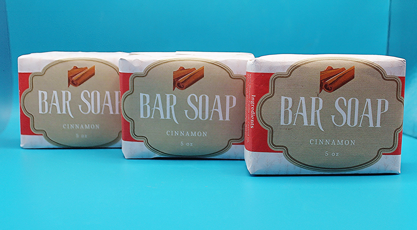 3 Pack Cinnamon Soap