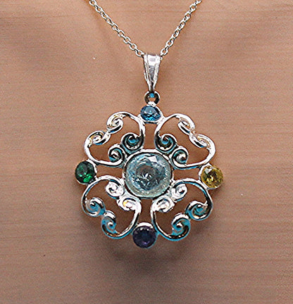 Fancy Flower Necklace