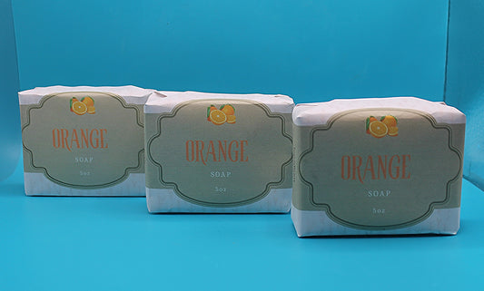 3 Pack Orange Soap