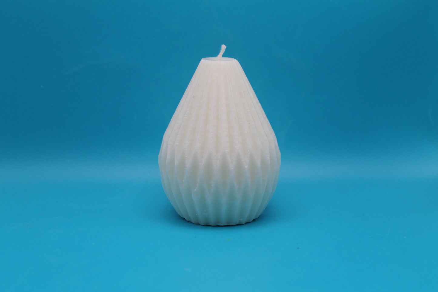 White Pear Shape Candle