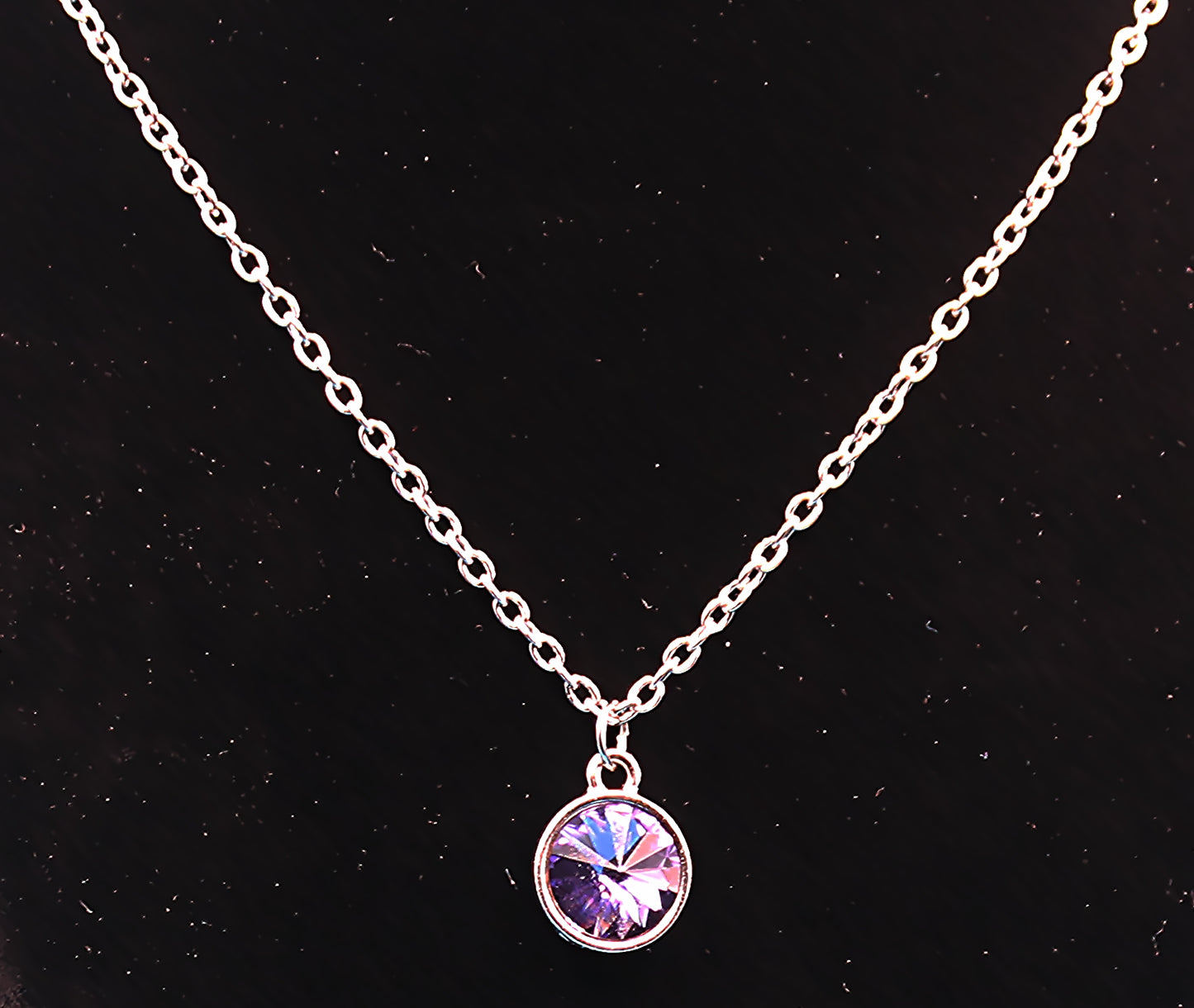 Amethyst  Crystal Necklace