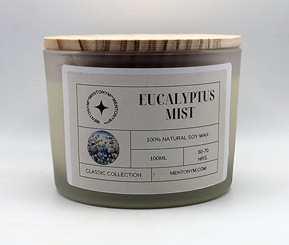Eucalyptus Mist (3 Wicks)