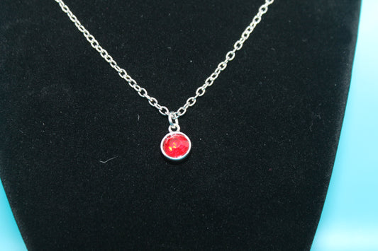 Crystal Red Necklace