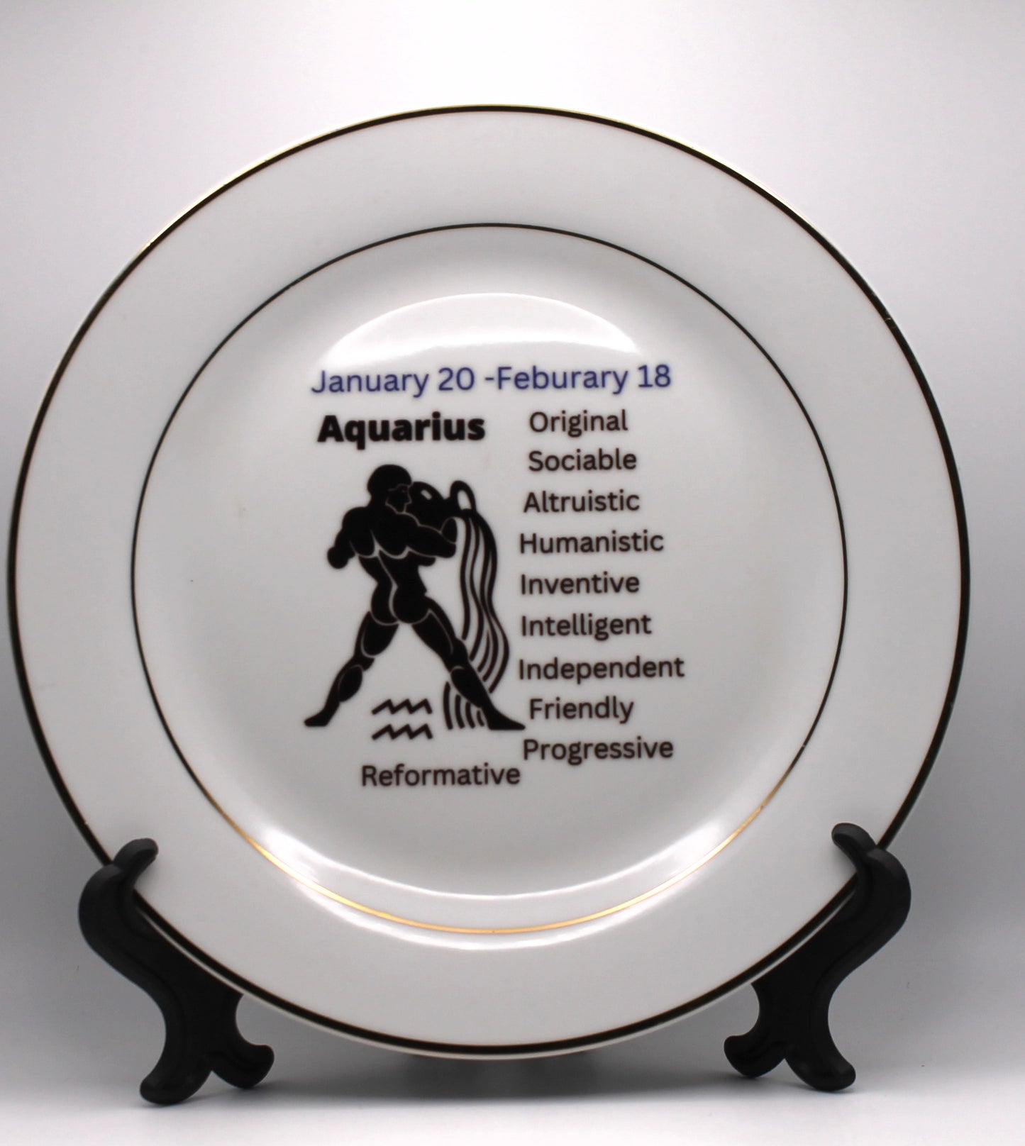 Aquarius Plate