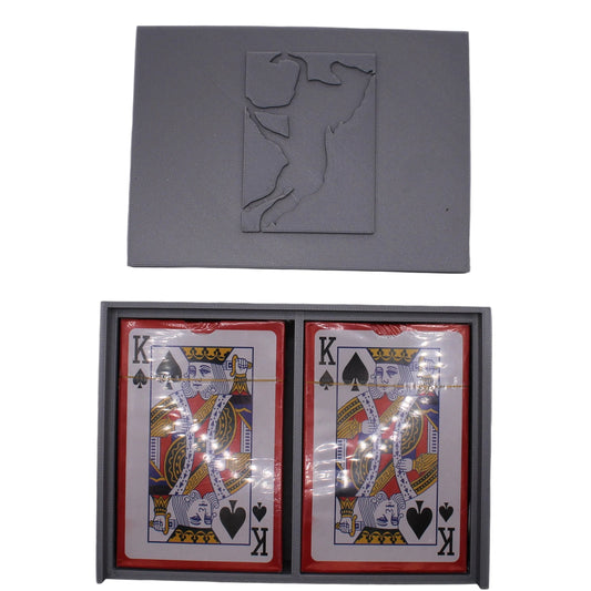 2 pack card Silver Card Holder