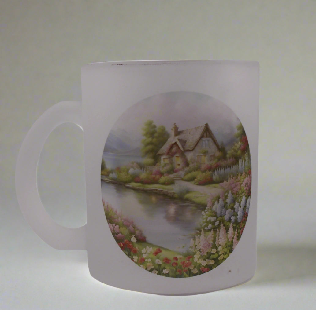 4 Pack Cottage Mugs