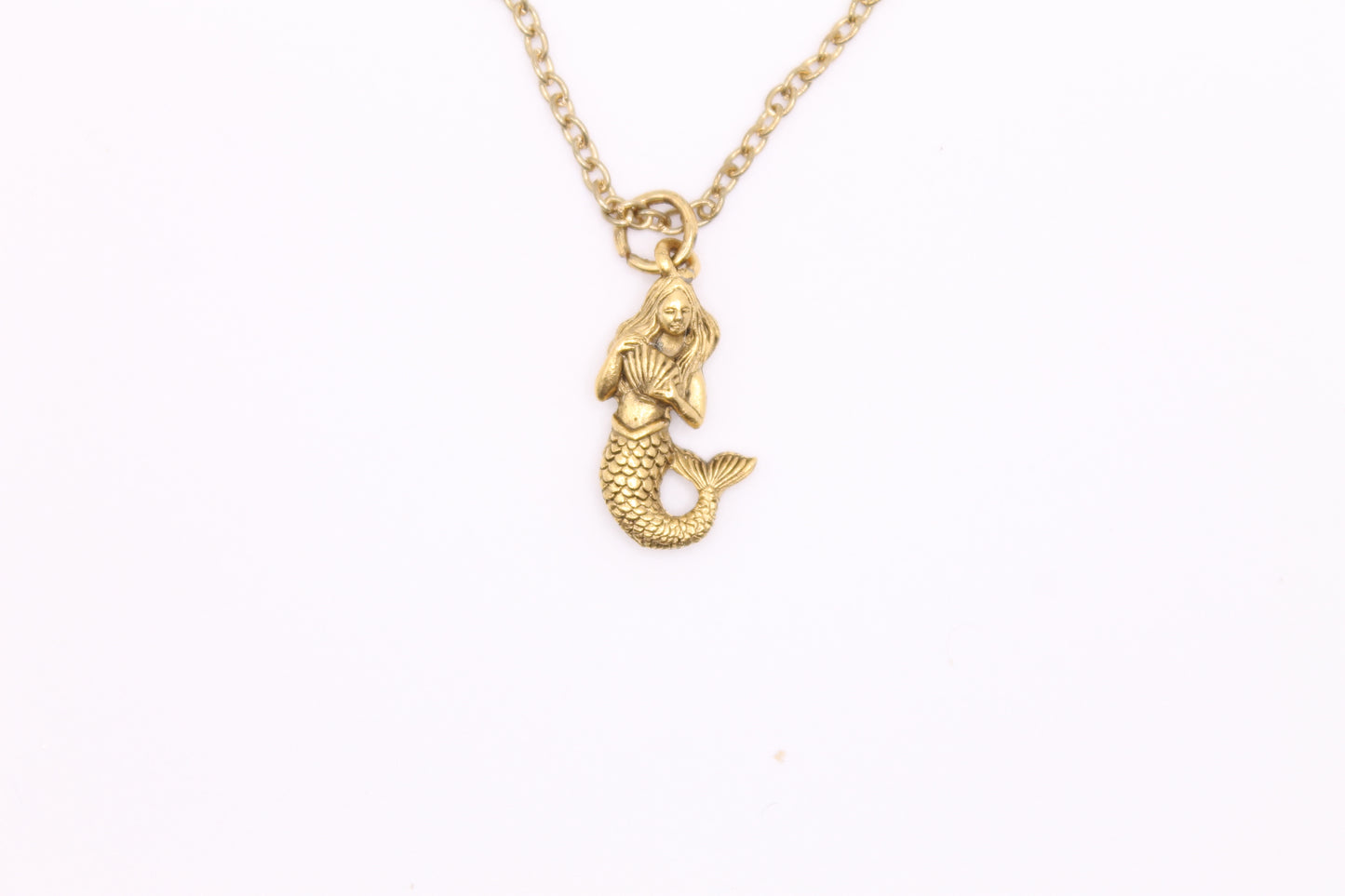 Golden Mermaid Necklace