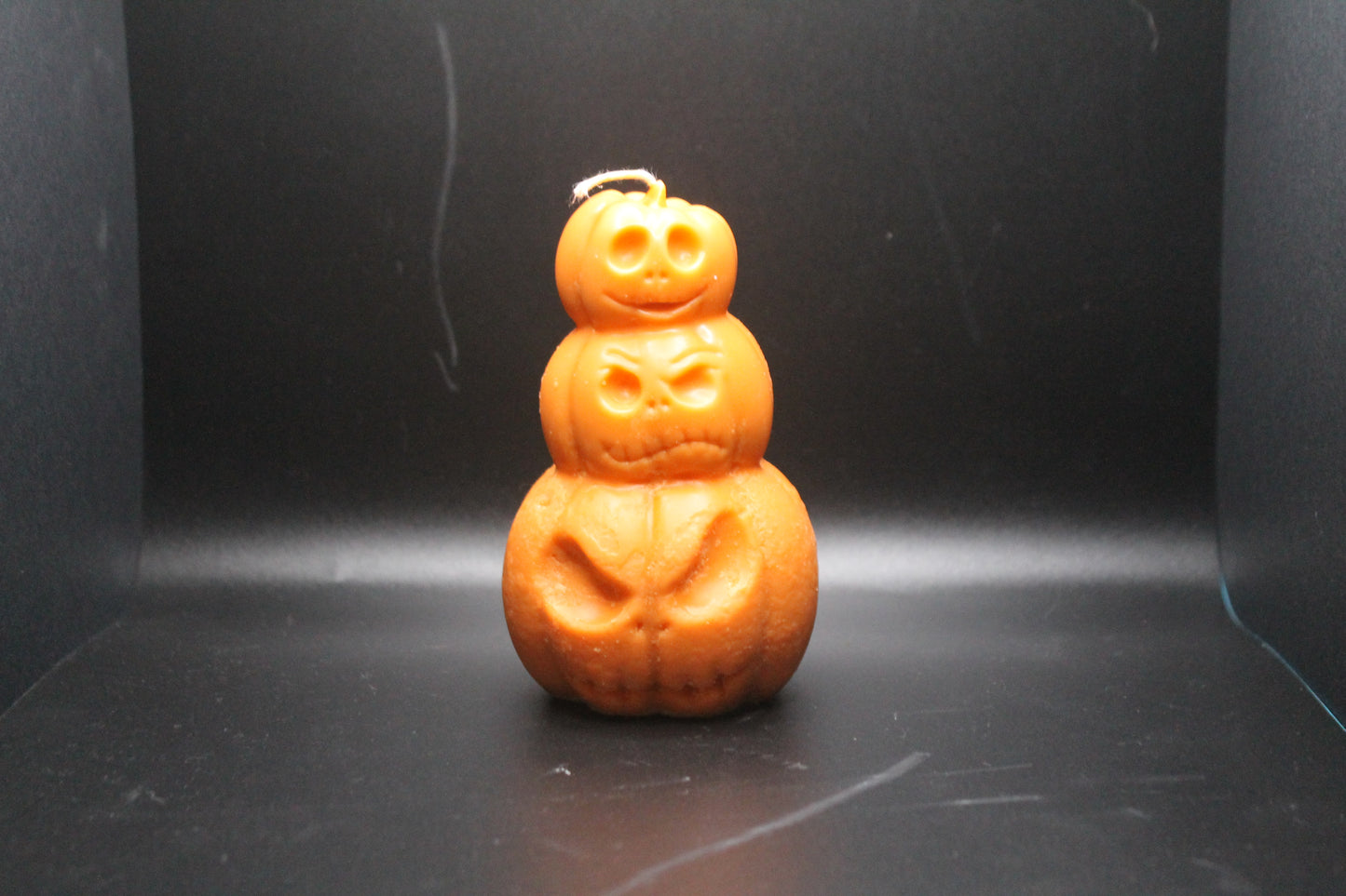 3D Halloween Pumpkin Candle