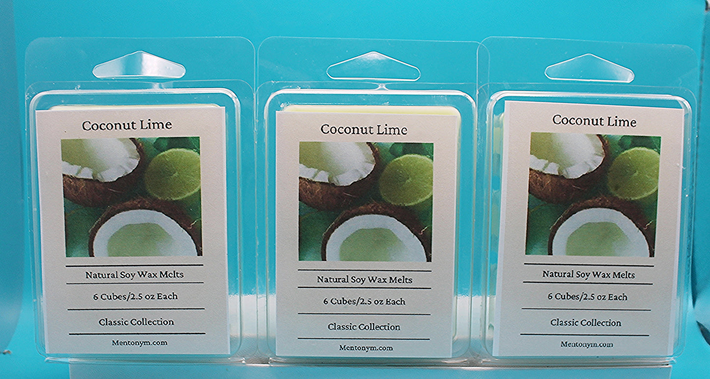 3 pack Coconut Lime