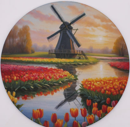 Classic Windmill Mouse Pad
