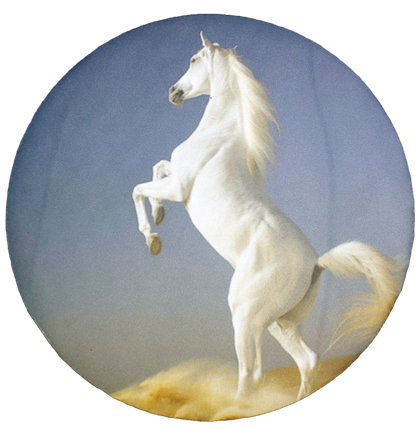 White Horse Mousepad
