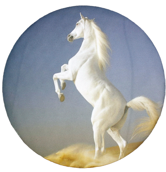 White Horse Mousepad