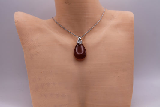 Red Gate Teardrop necklace