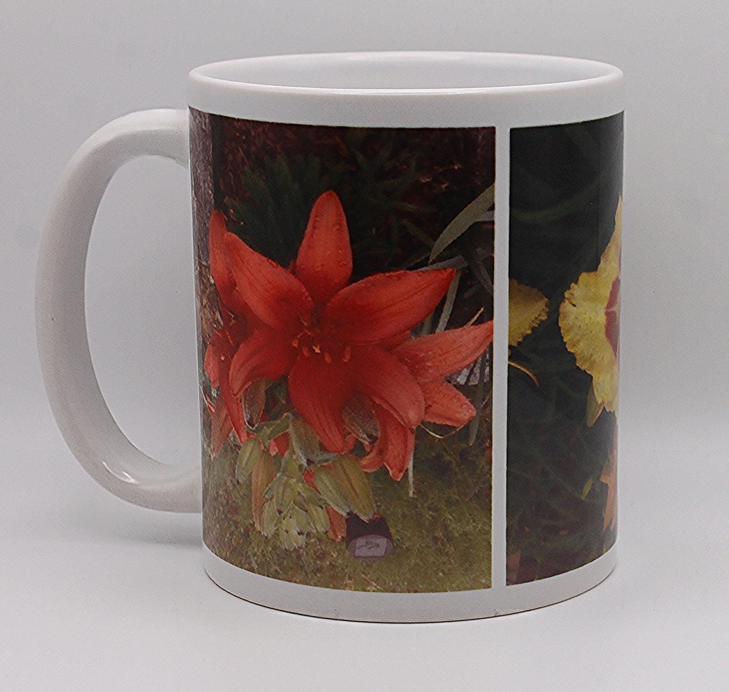 4 pack Flower Mugs