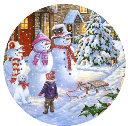 Snowman Computer Mousepad